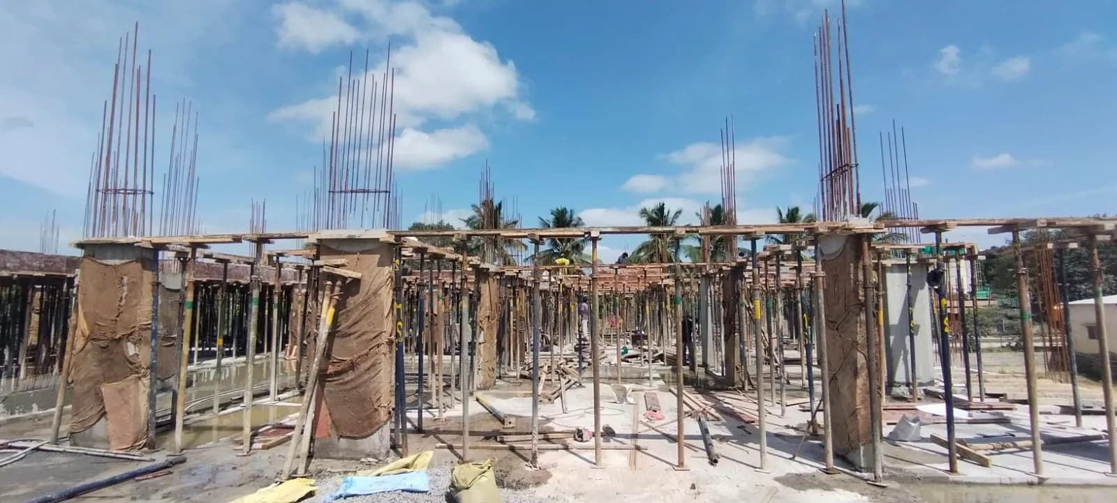 Amberstone Illumina: Site photo filed with Karnataka RERA