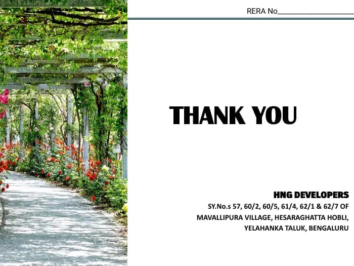 Fresh as a Daisy: Brochure, page 6 (filed with Karnataka RERA)