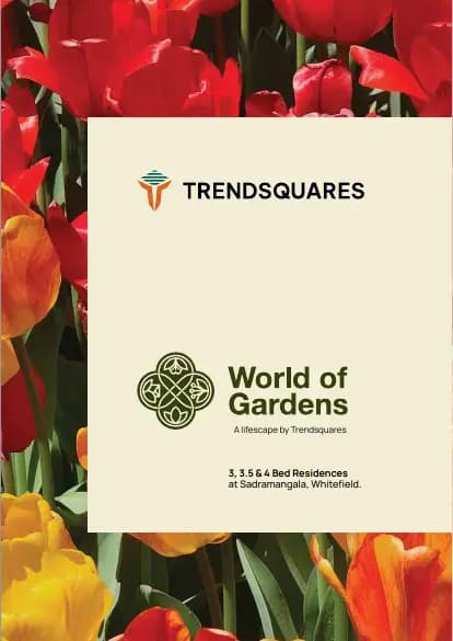 World Of Gardens: Brochure, page 1 (filed with Karnataka RERA)