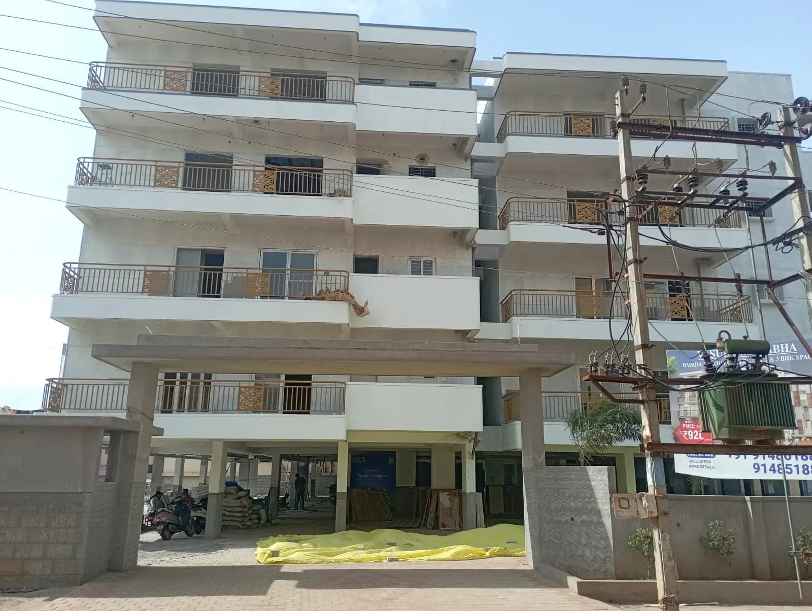 Vasuki Vallabha: Site photo filed with Karnataka RERA
