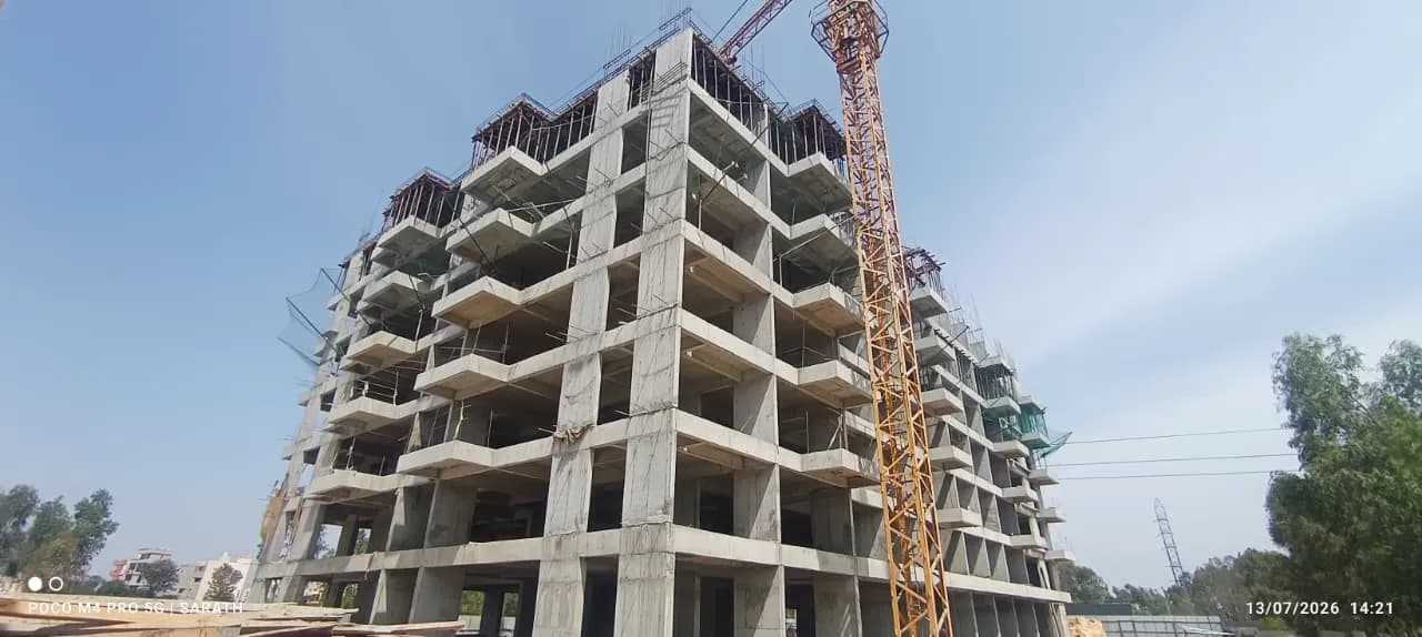 Synergy: Site photo filed with Karnataka RERA