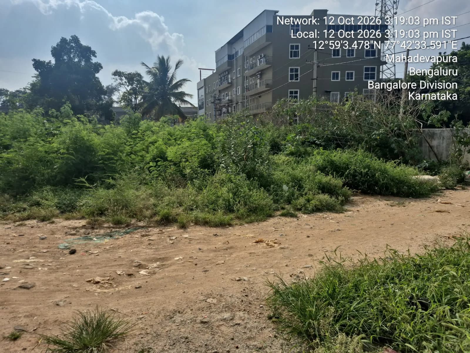 Local Square Whitefield: Site photo filed with Karnataka RERA