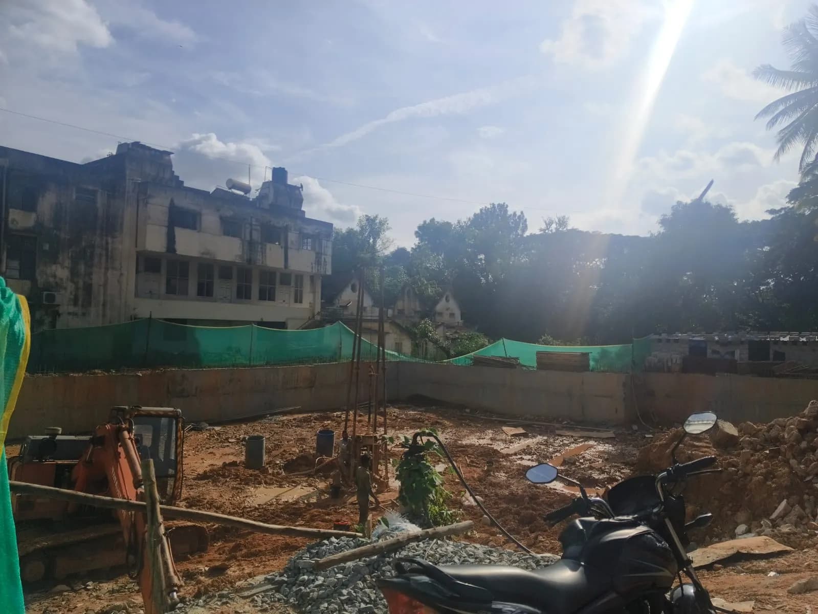 King'S Acropolis: Site photo filed with Karnataka RERA