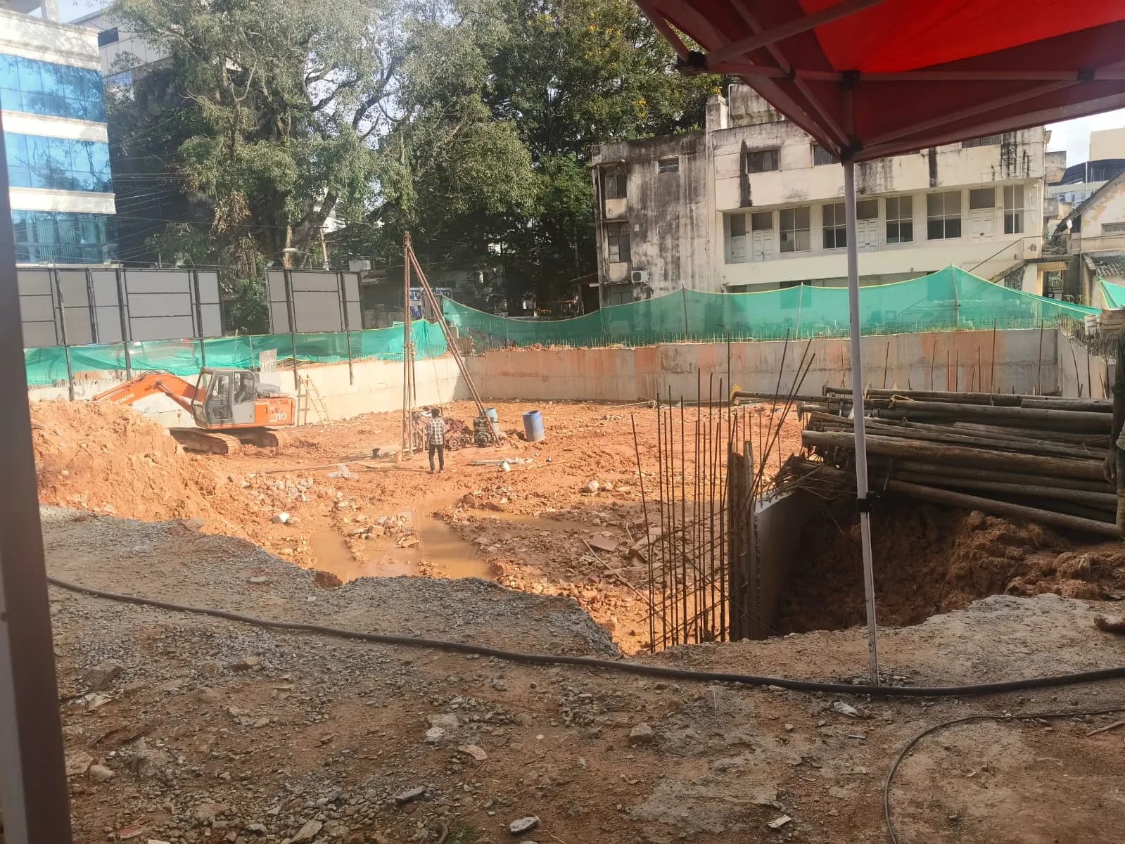 King'S Acropolis: Site photo filed with Karnataka RERA