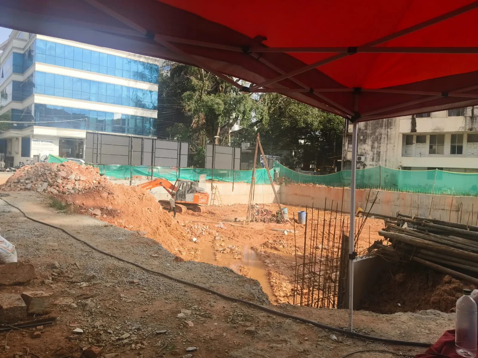 King'S Acropolis: Site photo filed with Karnataka RERA
