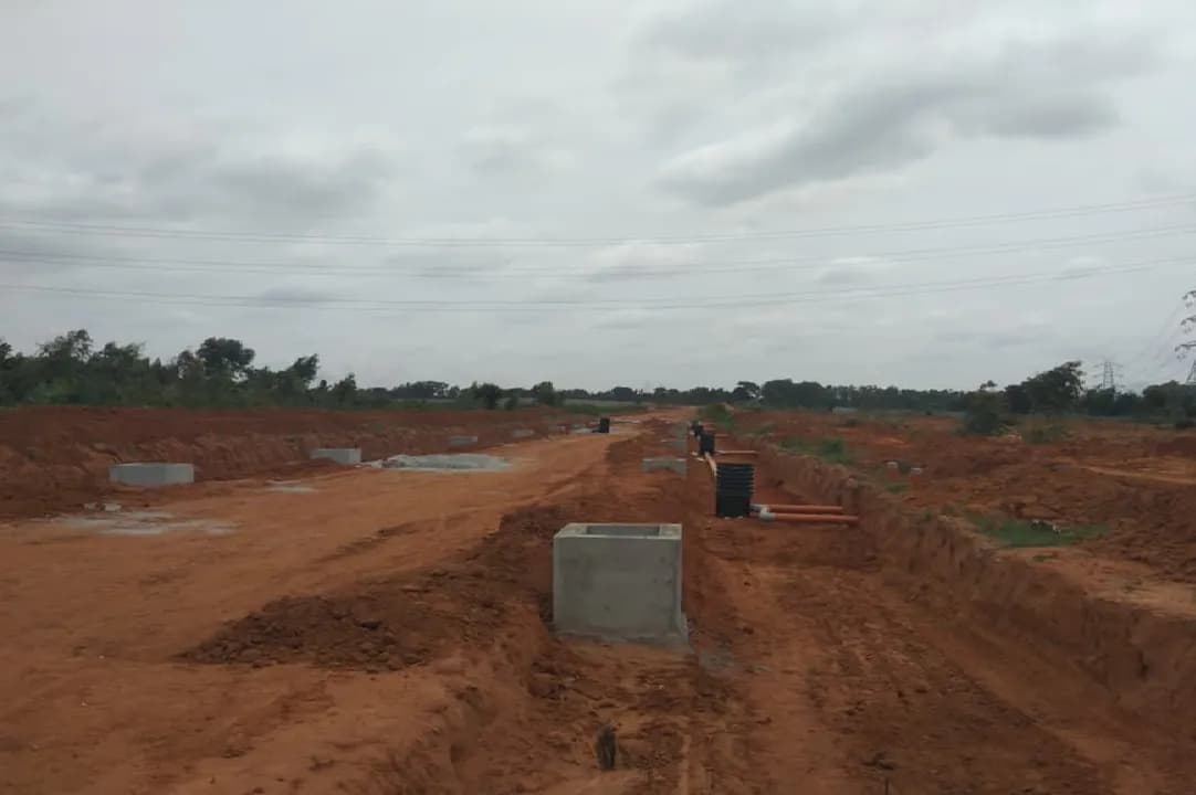 Prestige Marigold: Site photo filed with Karnataka RERA