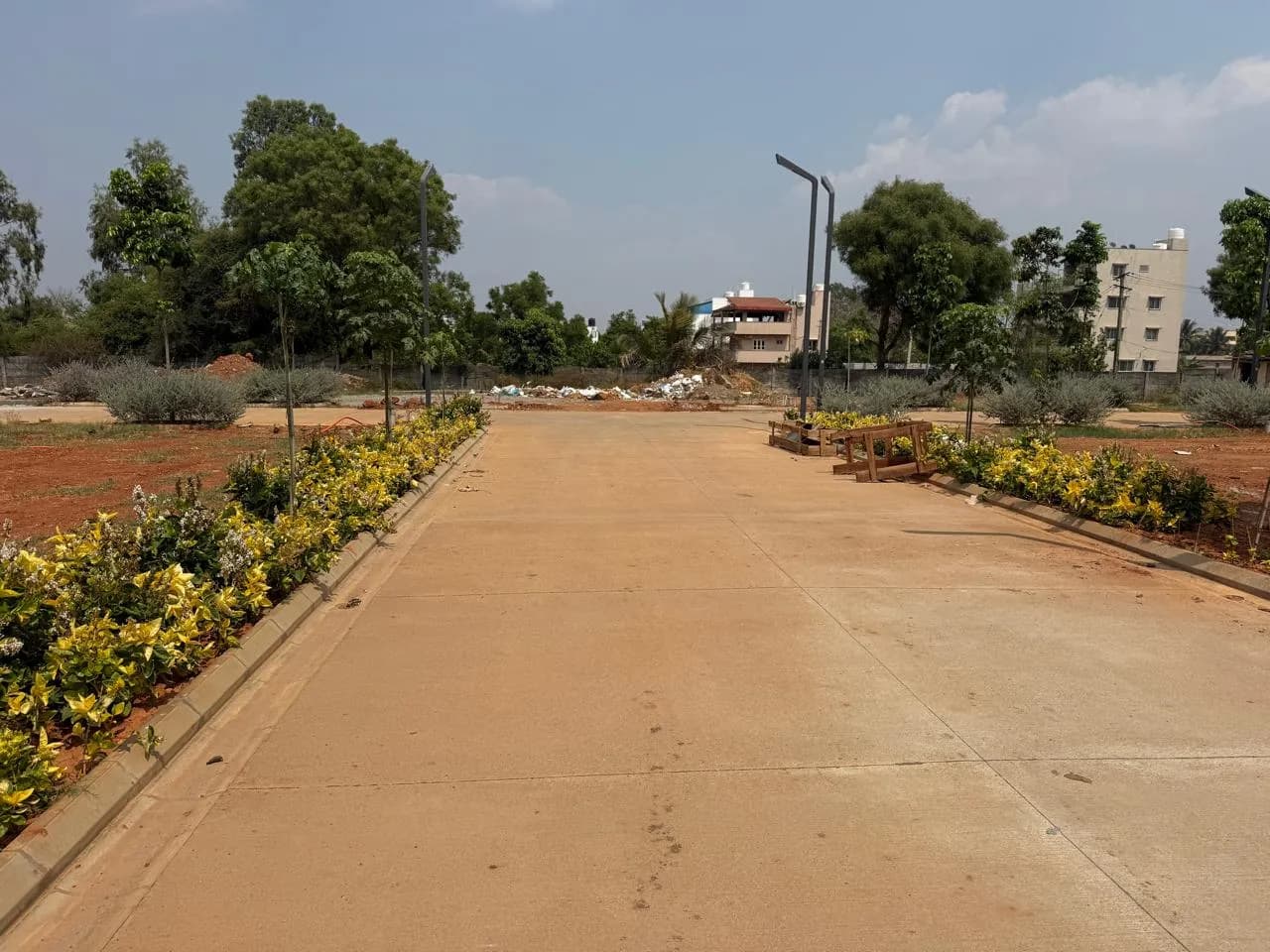 Whispers Of The Sky: Site photo filed with Karnataka RERA