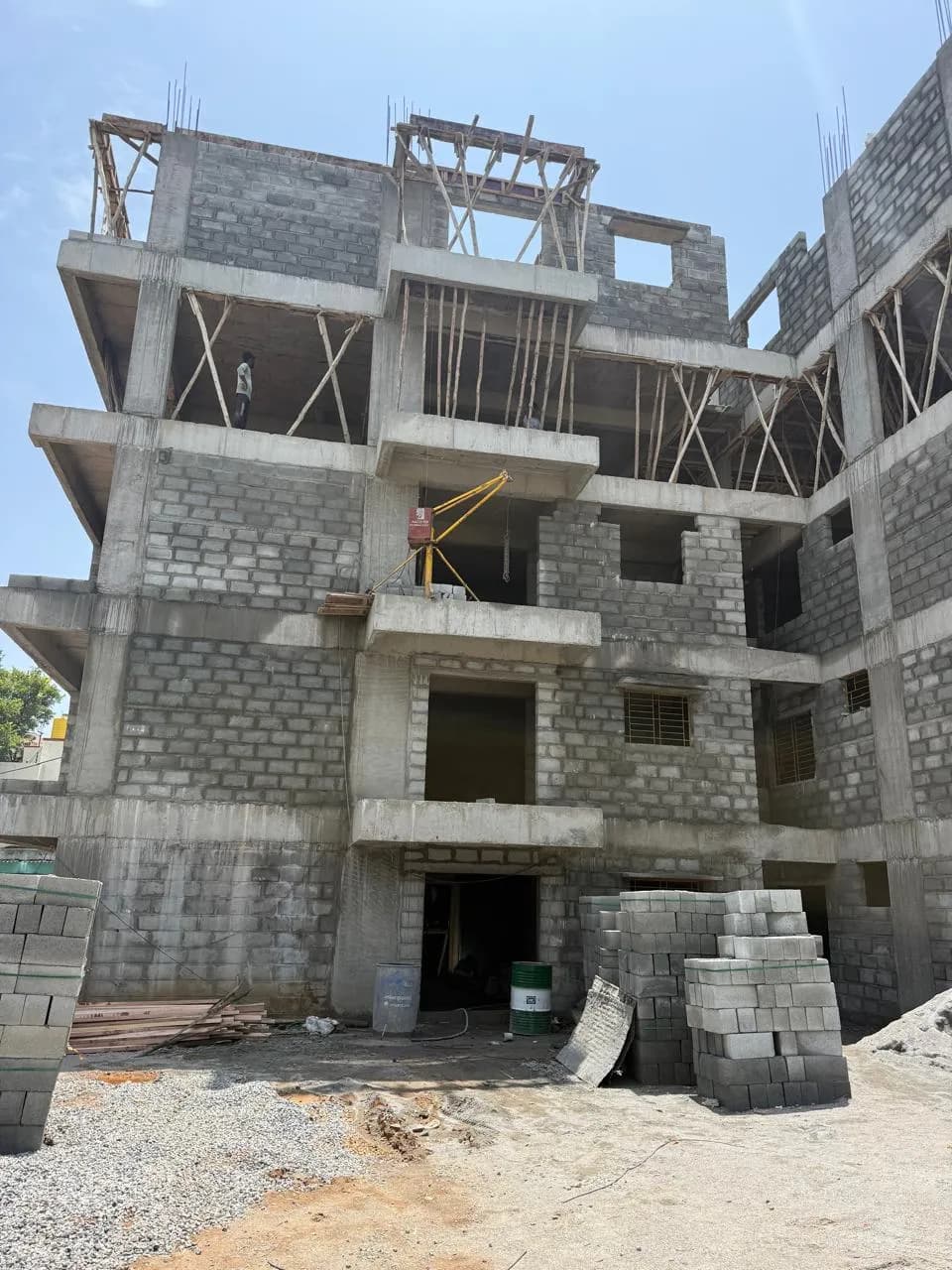 SSVD Gokulam: Site photo filed with Karnataka RERA