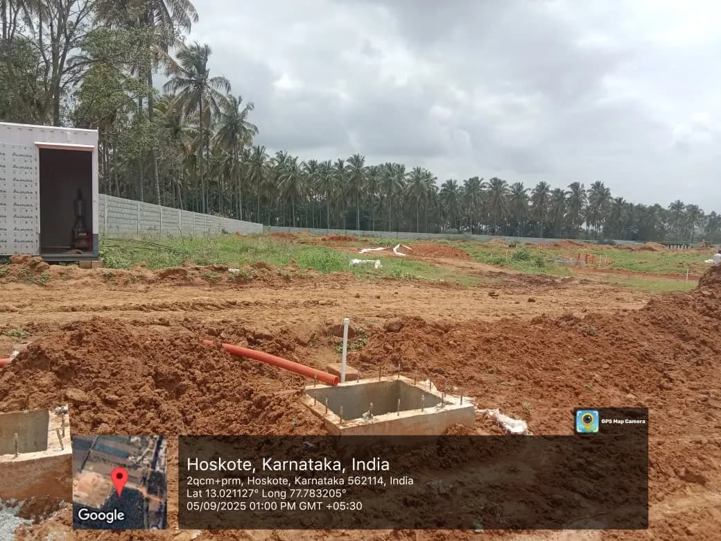 Nexon Celestials: Site photo filed with Karnataka RERA