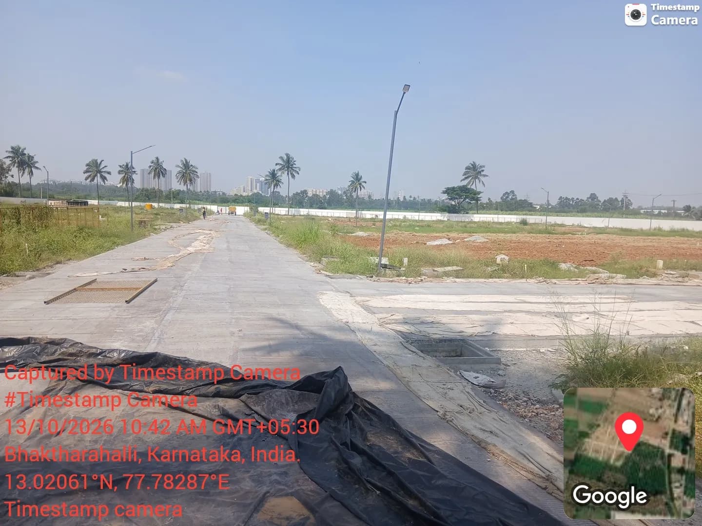 Nexon Celestials: Site photo filed with Karnataka RERA