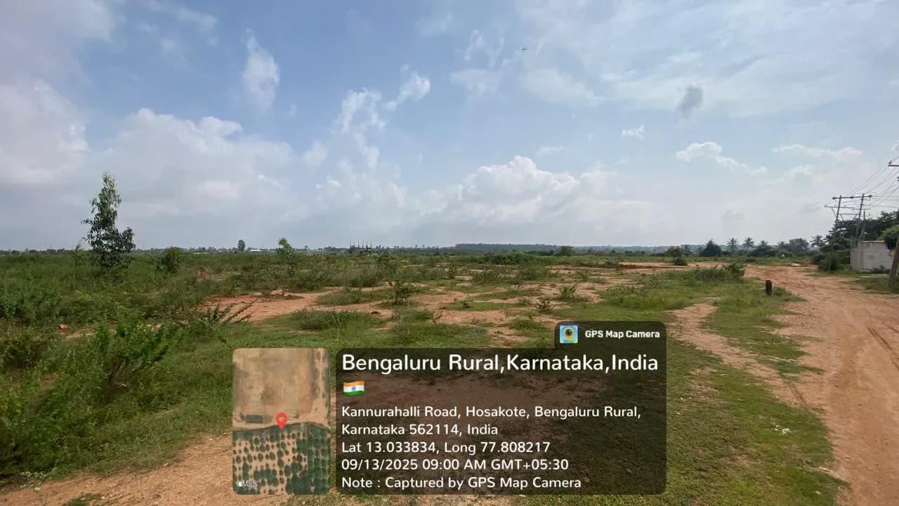 Svanta: Site photo filed with Karnataka RERA