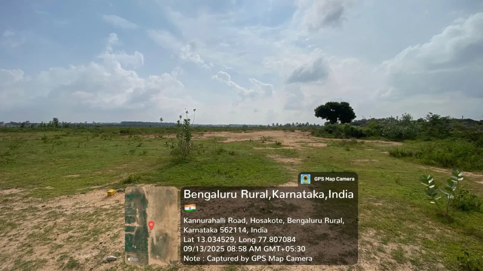 Svanta: Site photo filed with Karnataka RERA