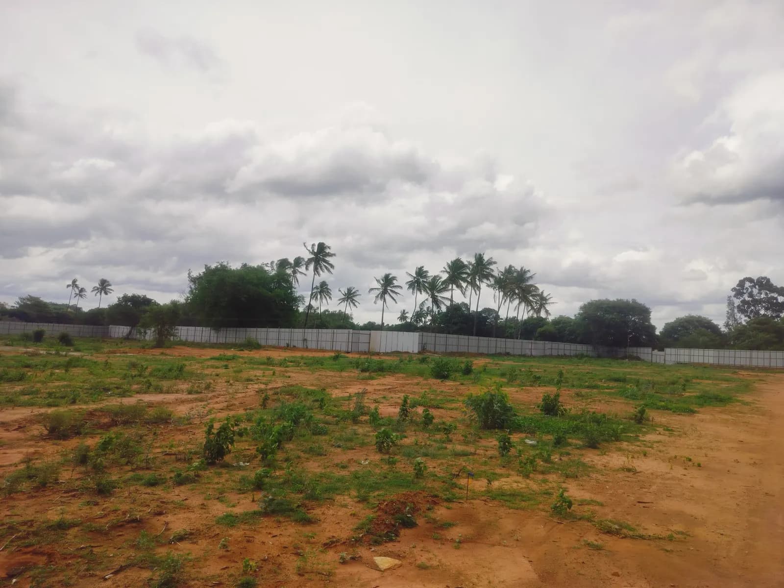 Neighbourhood Tree Park: Site photo filed with Karnataka RERA