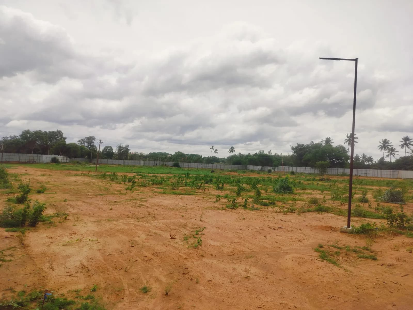 Neighbourhood Tree Park: Site photo filed with Karnataka RERA