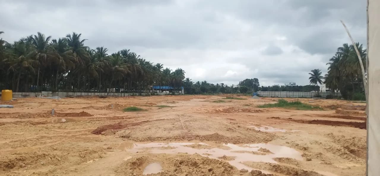 Konig Pearl County 2: Site photo filed with Karnataka RERA