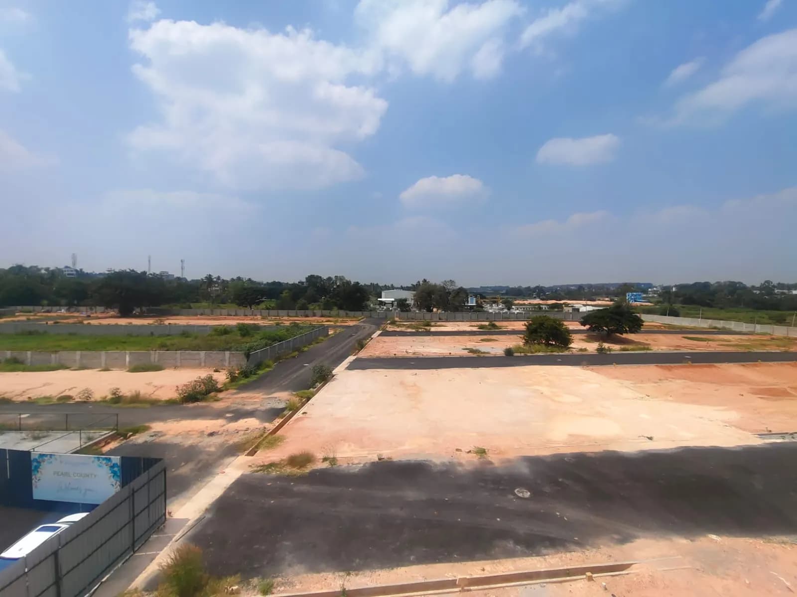 Konig Pearl County 2: Site photo filed with Karnataka RERA