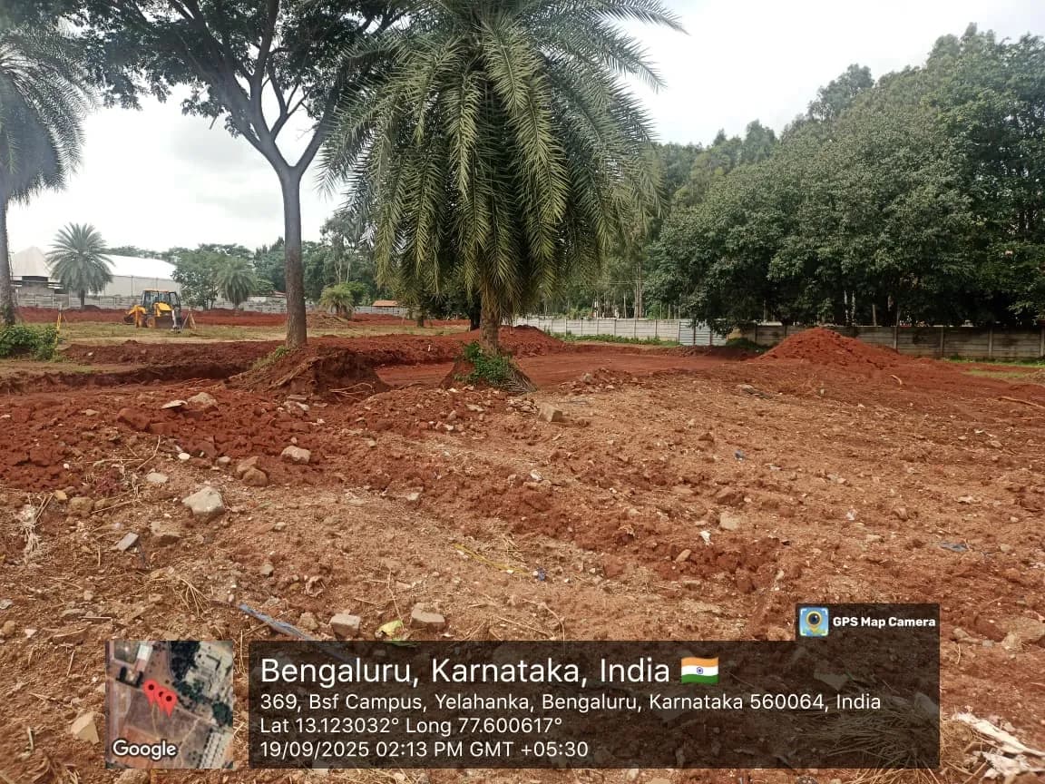 The Grove By Magna: Site photo filed with Karnataka RERA
