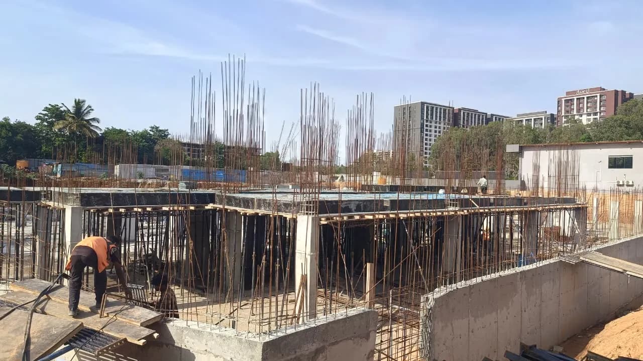 Ankuraa Pristine Park: Site photo filed with Karnataka RERA