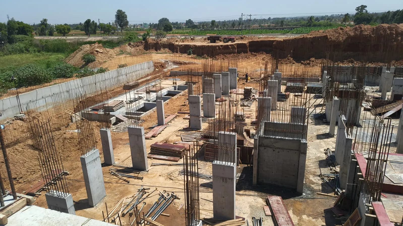 United Suvarna Homes: Site photo filed with Karnataka RERA