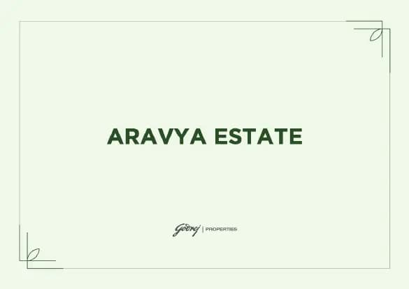 Aravya Estate: Brochure, page 1 (filed with Karnataka RERA)