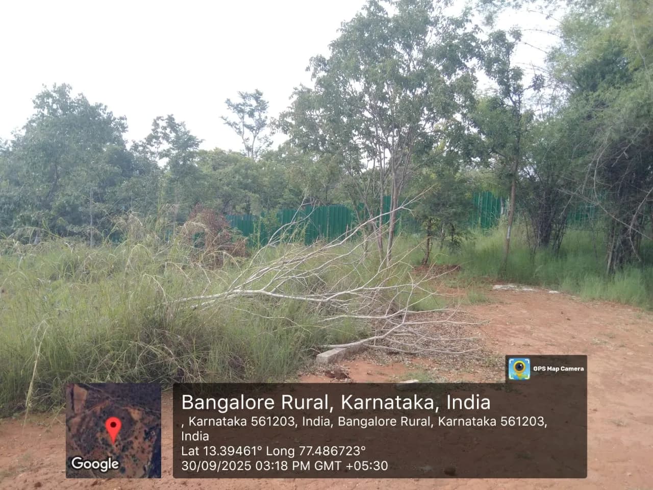 Aravya Estate: Site photo filed with Karnataka RERA