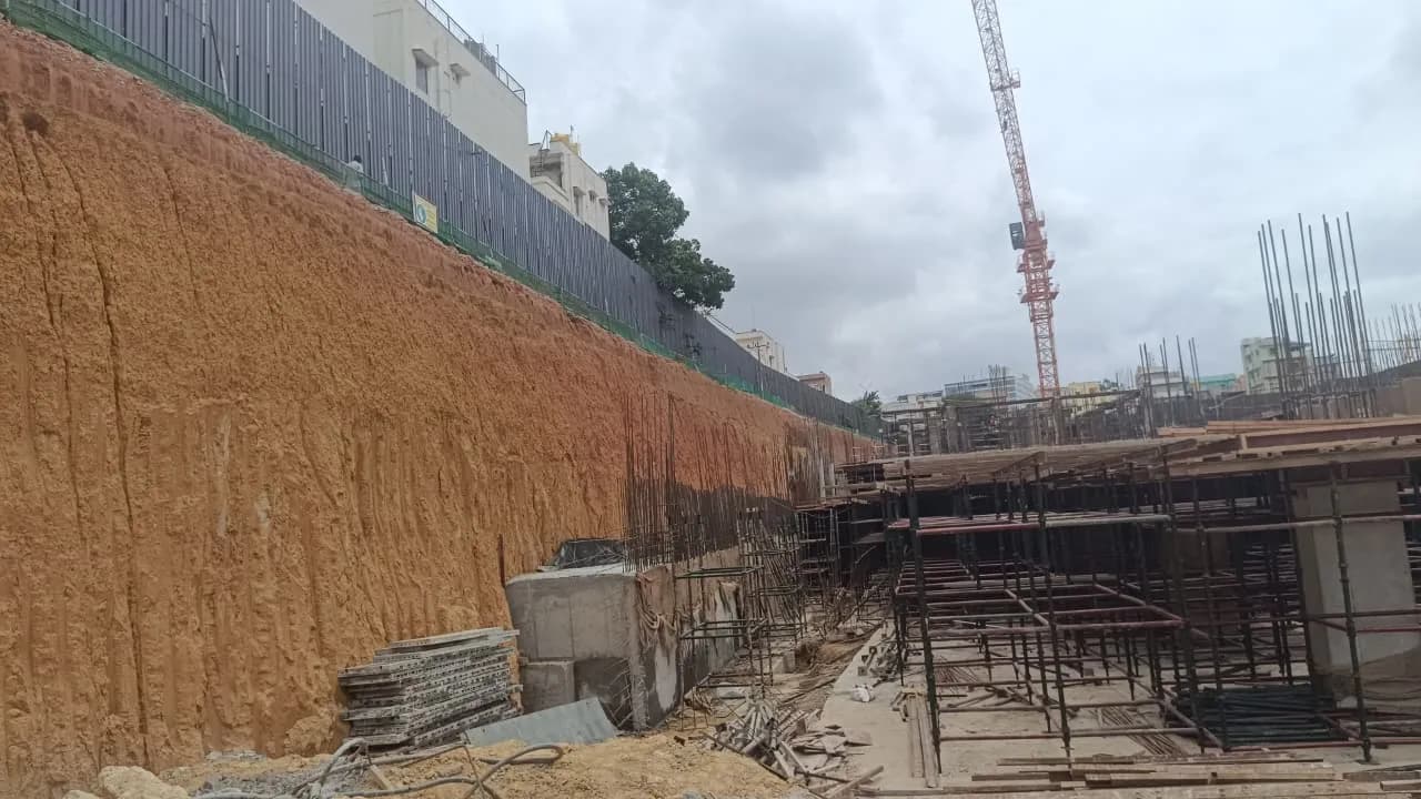 DSR Evoq: Site photo filed with Karnataka RERA