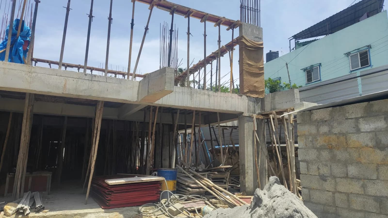 Opera Akshar: Site photo filed with Karnataka RERA