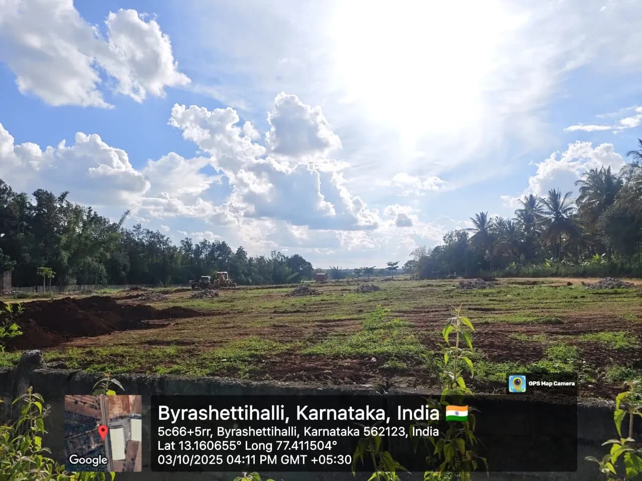 Ashwasurya Legacy: Site photo filed with Karnataka RERA