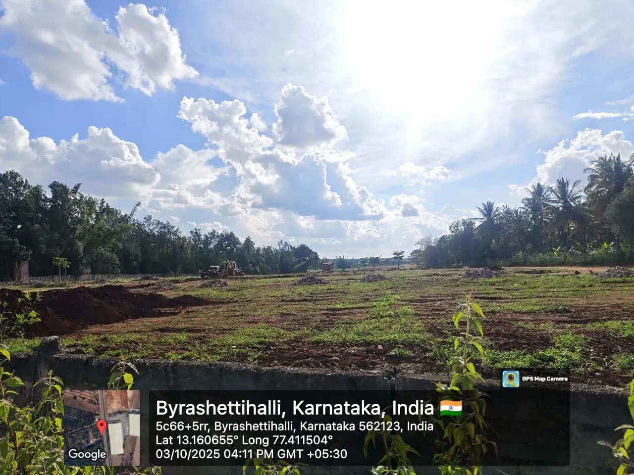 Ashwasurya Legacy: Site photo filed with Karnataka RERA