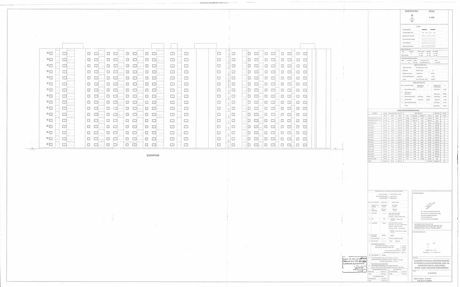 DS Max Sky Stanza: ELEVATION PLAN - 7.pdf (filed with Karnataka RERA)