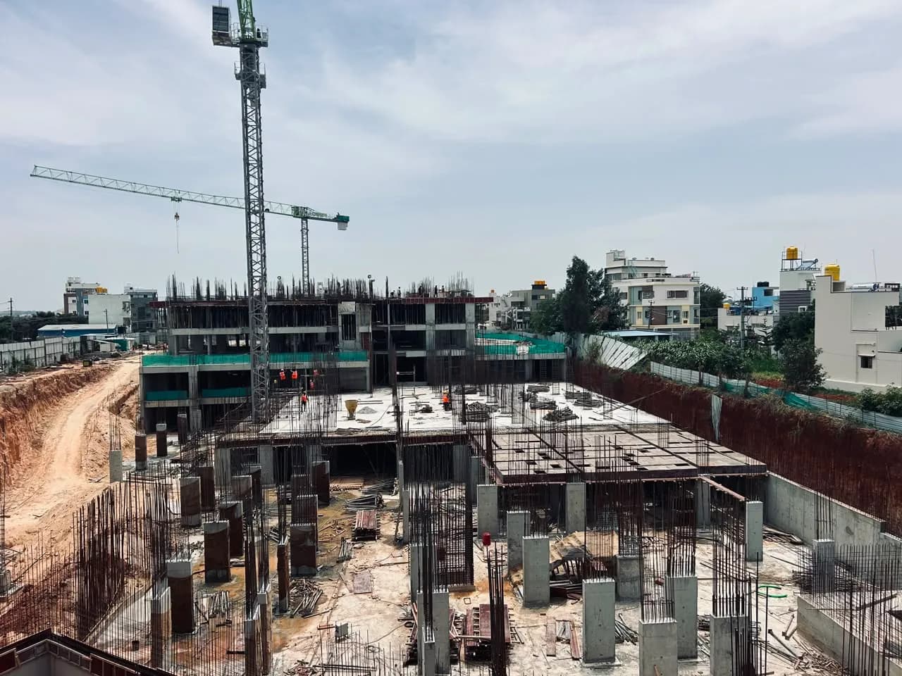 DS Max Sky Stanza: Site photo filed with Karnataka RERA