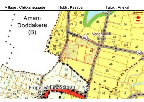 The Glenhart Estates: CDP Map Demarcation.pdf (filed with Karnataka RERA)