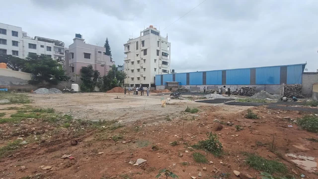 HMT Sri Gayathri Serenity: Site photo filed with Karnataka RERA