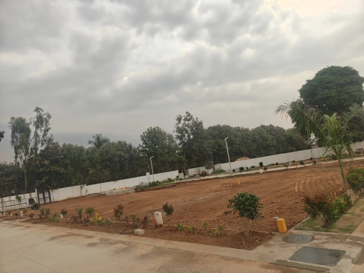 Green Ville: Site photo filed with Karnataka RERA