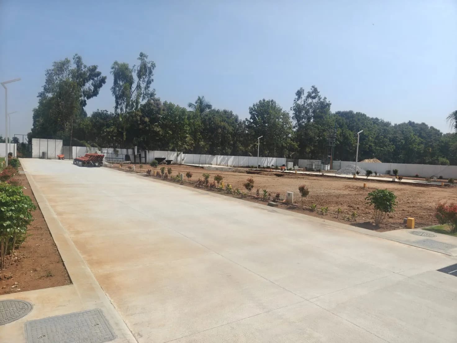 Green Ville: Site photo filed with Karnataka RERA