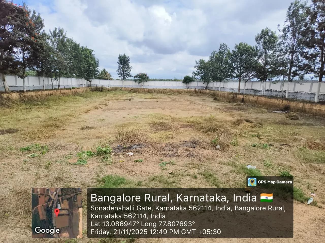 Garuda Park View: Site photo filed with Karnataka RERA