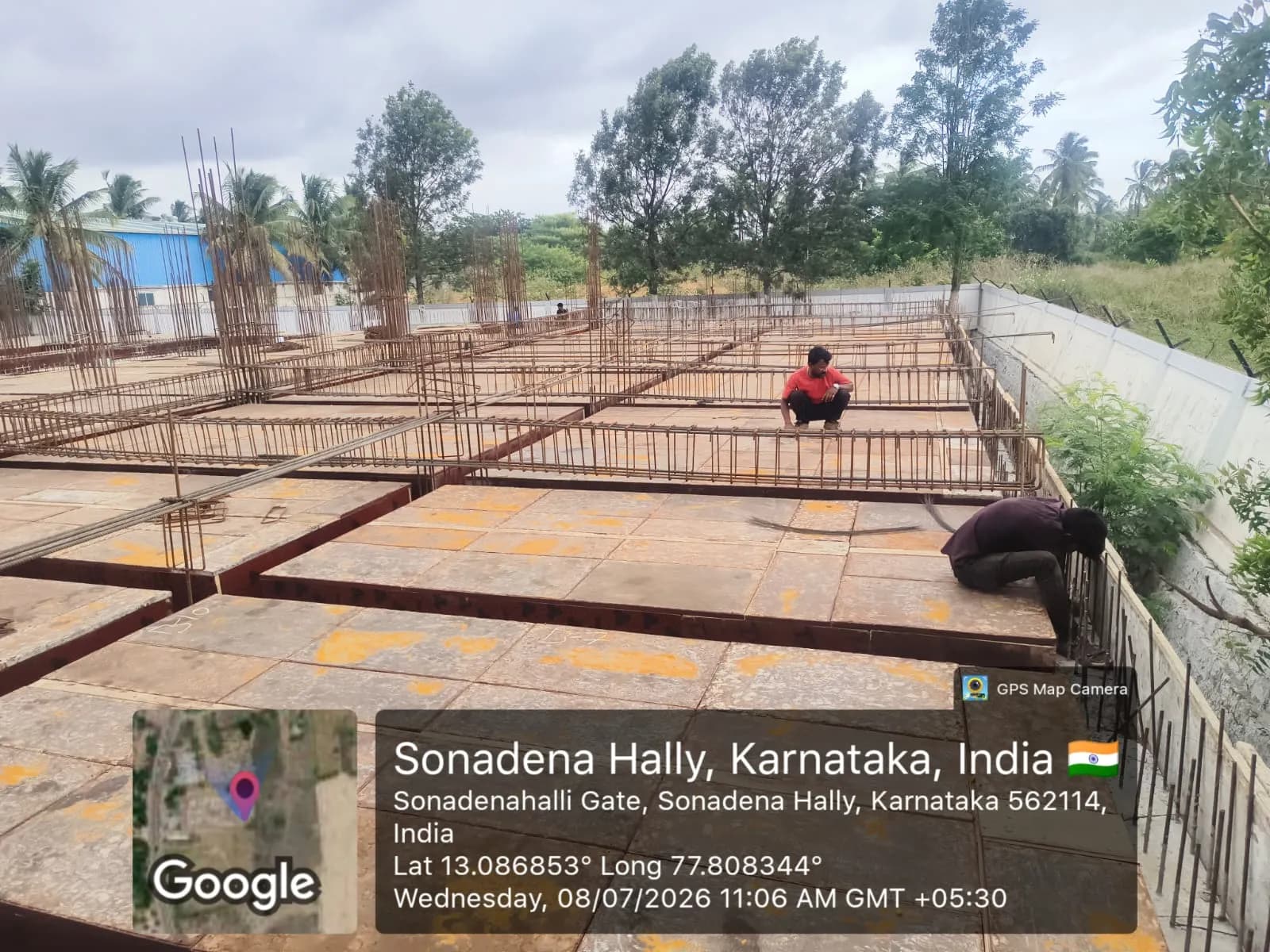 Garuda Park View: Site photo filed with Karnataka RERA