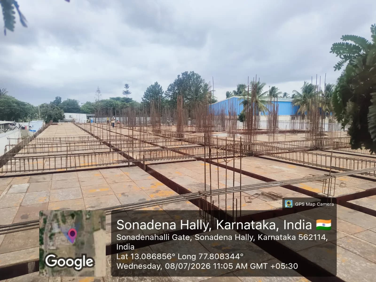 Garuda Park View: Site photo filed with Karnataka RERA