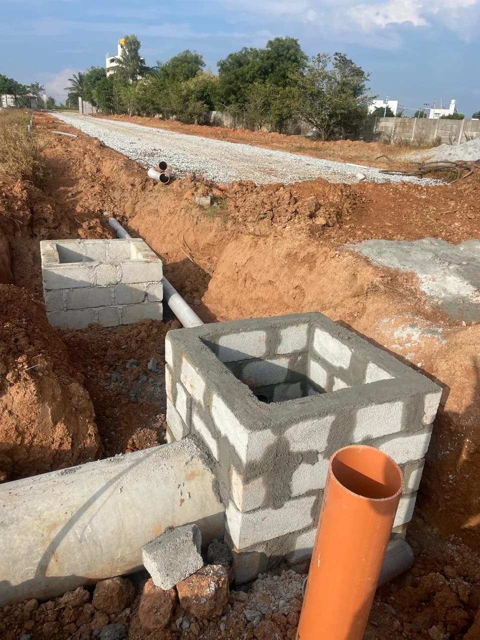 Rare Earth Athena: Site photo filed with Karnataka RERA
