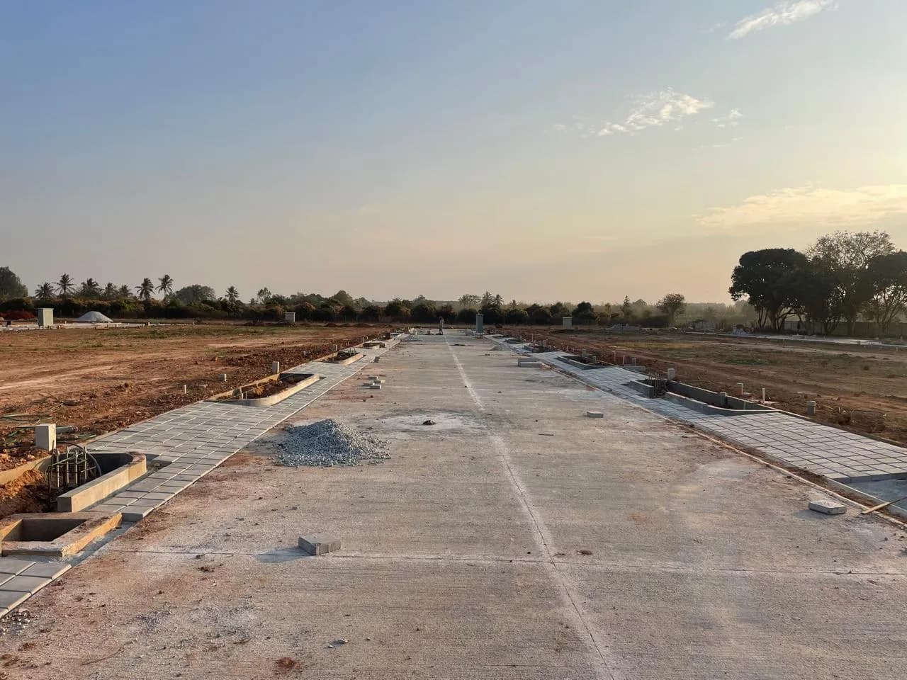 Rare Earth Athena: Site photo filed with Karnataka RERA