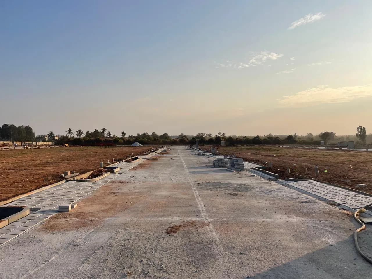 Rare Earth Athena: Site photo filed with Karnataka RERA