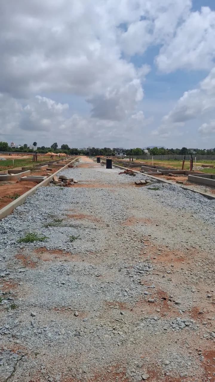 Silversprings: Site photo filed with Karnataka RERA