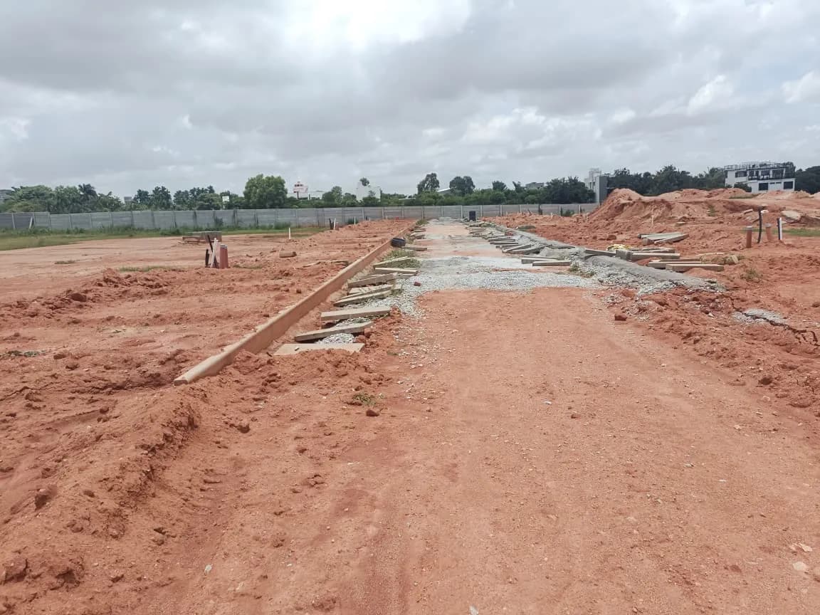 Silversprings: Site photo filed with Karnataka RERA