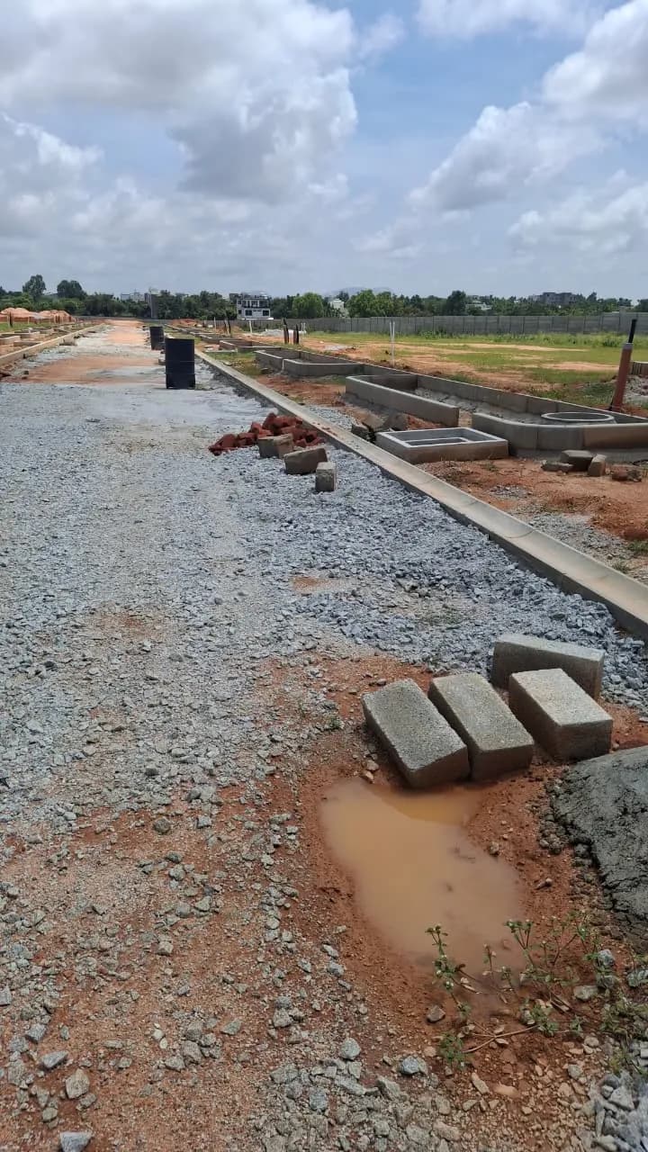 Silversprings: Site photo filed with Karnataka RERA