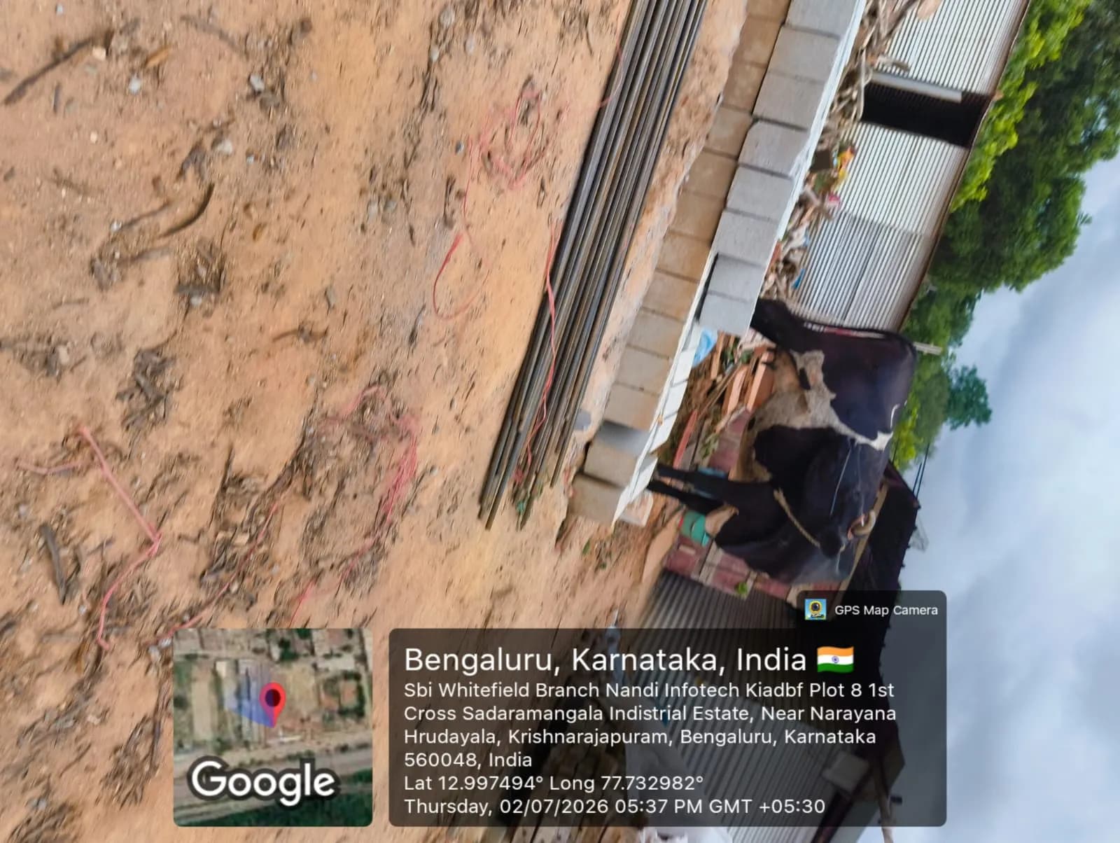 Sri Balaji Grand: Site photo filed with Karnataka RERA