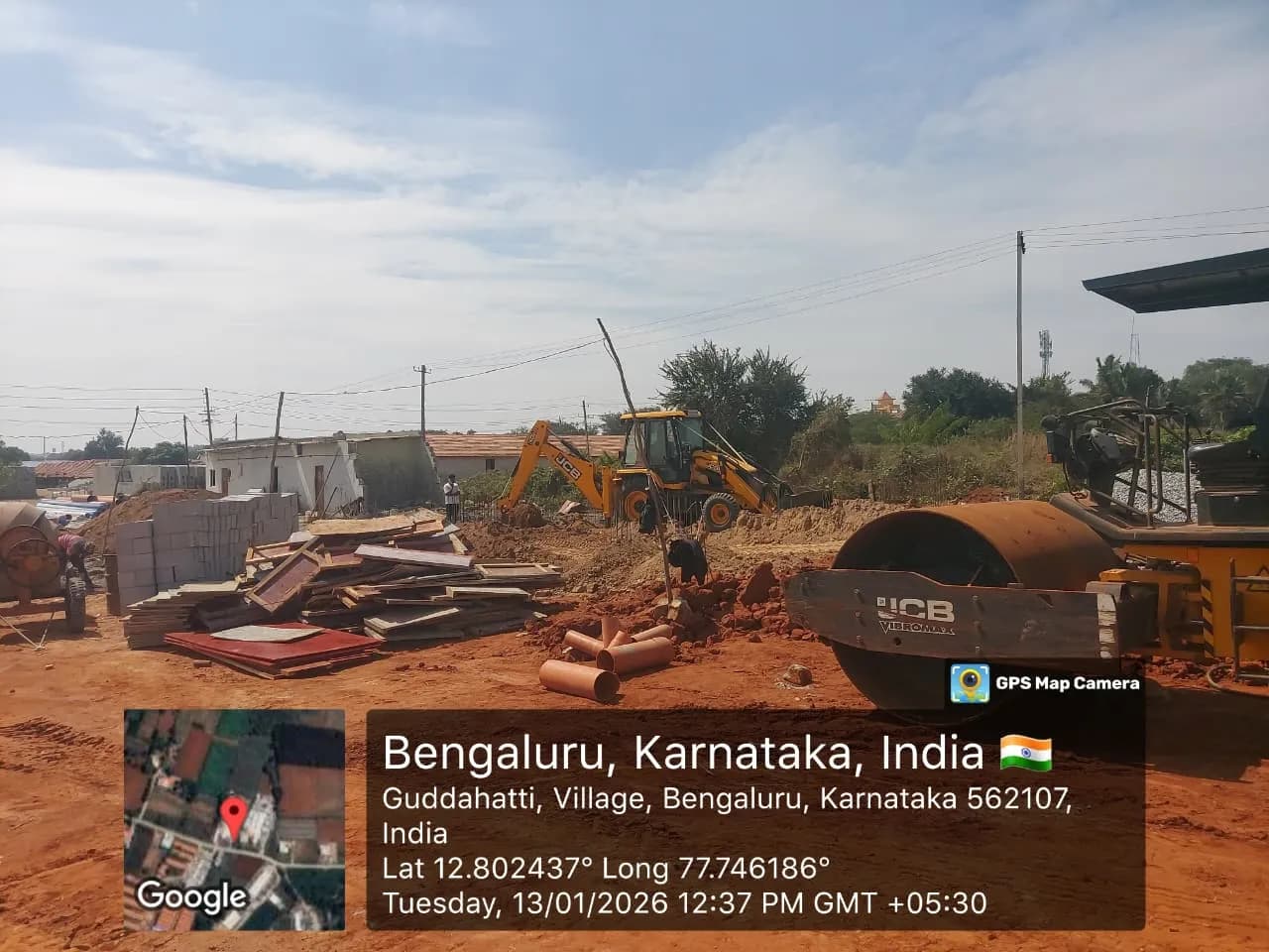 Rhythm Of Earth: Site photo filed with Karnataka RERA