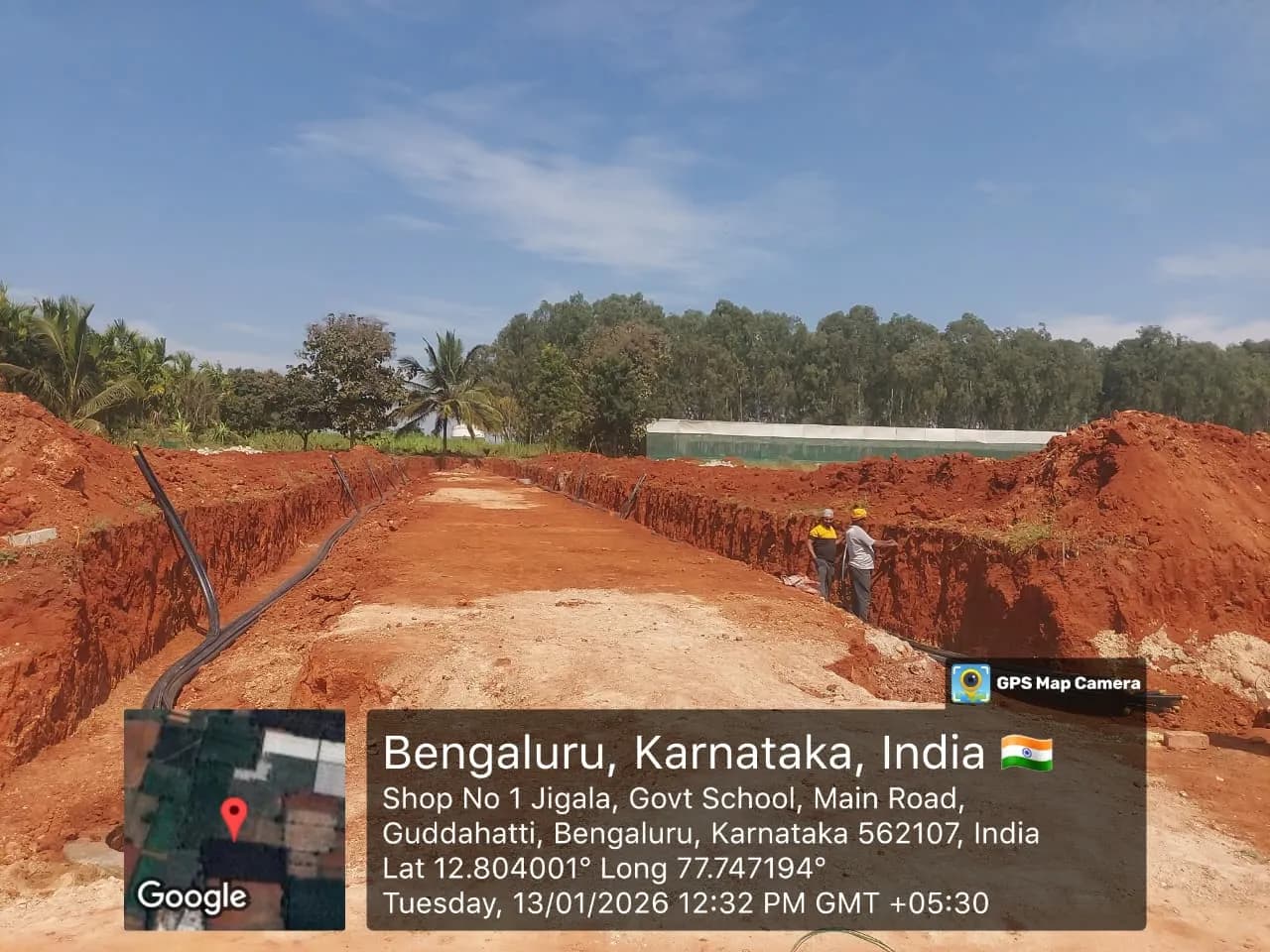 Rhythm Of Earth: Site photo filed with Karnataka RERA
