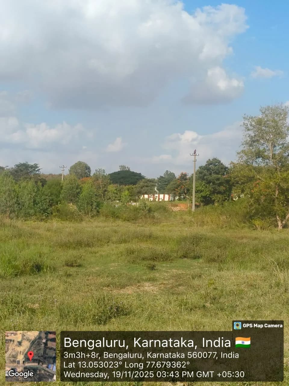 Solcrest: Site photo filed with Karnataka RERA
