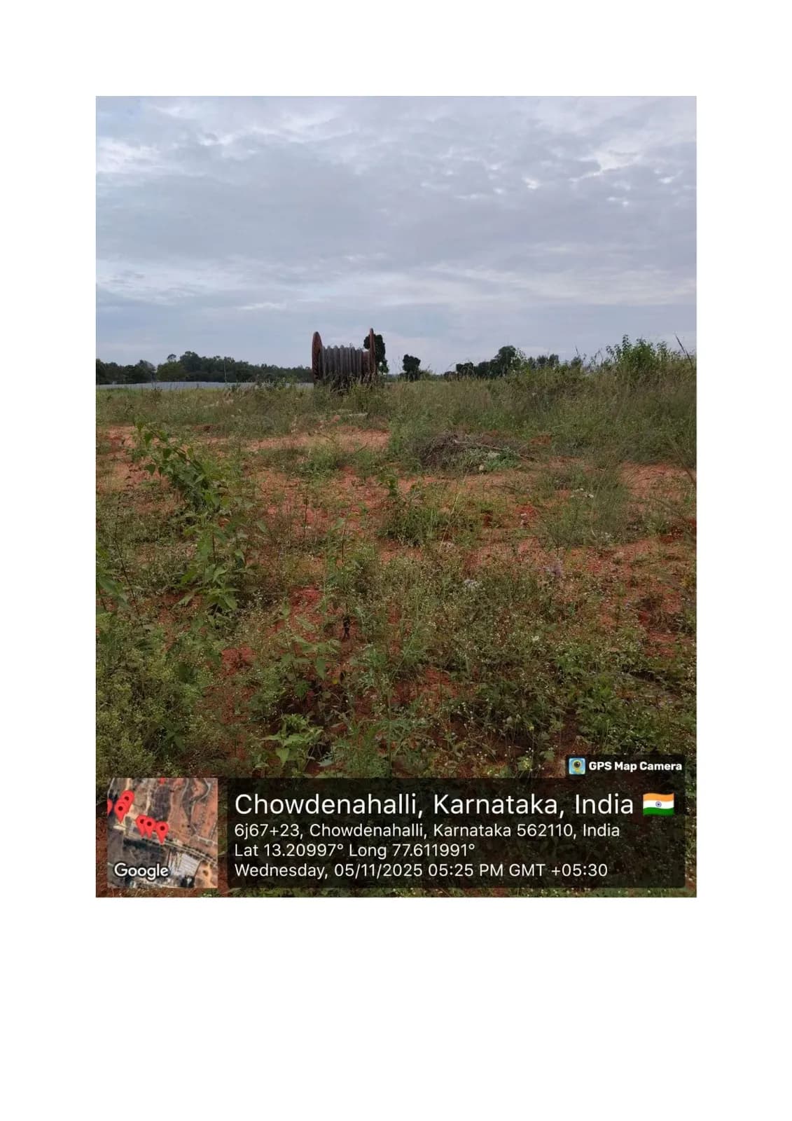 Embassy Greenshore: Site photo filed with Karnataka RERA
