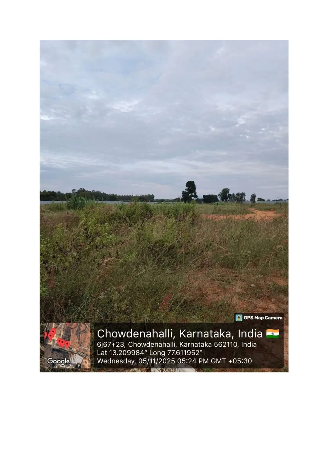Embassy Greenshore: Site photo filed with Karnataka RERA